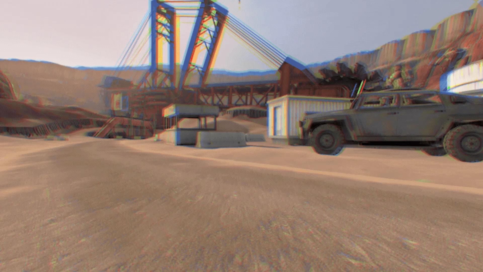 Forefront footage
